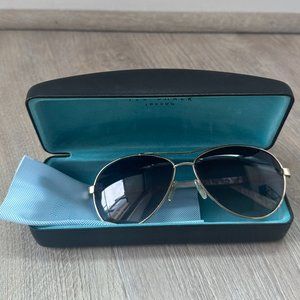 TED BAKER 60mm Aviator Sunglasses